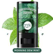 1pc Mint Scented Deodorant Stick, 72-Hour Long Lasting, Designed For Stubborn Body Odor, Eliminates Odor, Perfect For Work, Dating And Home Use, Suitable For Daily Use, Can Be Used On All Parts Of The Body, Portable, Gift - Mint - View 2