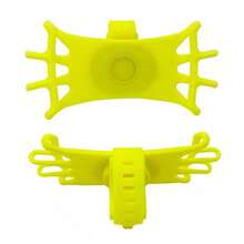1pc 360° Rotating Silicone Baby Stroller Phone Holder, Fits 4 To 6.2 Inch Smartphones, Shockproof Hands-Free, Suitable For Travel, Soft And Secure Grip, Convenient For Parents - Multicolor - View 14