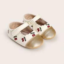 Frühling und Sommer Prinzessinnenstil weiße Schleife Baby Erstschritte Schuhe für Mädchen Kleinkind Lauflernschuhe Babyschuhe Herbst - Gold - Übersicht 9