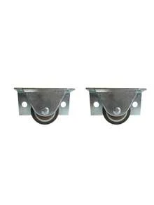 2/4/8pcs Silent Rubber Casters, Drawer Wheels, Suitable For Furniture, Cabinets, Tables, Side-Mount Low-Profile Replacement Wheels - Side-mounted Wheels - View 9