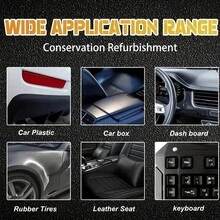 JB-XPCS Car Plastic Restorer Spray, Dashboard Leather Seat Door Panel Color Texture Polishing Protection Long-Lasting YT2010 - Plastic Restorer - View 8