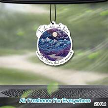Car Air Fresheners - Starry Sky Freshener Hanging 2.76in Ornaments Refresh Air Fragrant Pendant Essential Gift For 2D Flat Car Accessories Decoration Interior Home Household Long-Lasting Scent - Starry Sky - View 12