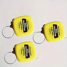 6/3/1 pieza Llavero de cinta métrica retráctil - 1m/3ft Diseño compacto y portátil - Adecuado para uso diario, fiestas, escuelas y regalos promocionales - Material de hoja de metal, adecuado para Halloween, Navidad y otras escenas festivas - Suministro directo de cinta métrica mini de 1m, cinta métrica de regalo promocional, cinta métrica de acero - A - Ver 1