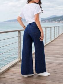 Women Jeans - Blue - View 2