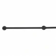 SENDERPICK For Wall Mount 3 Sections 8FT Black Pipe Stair Handrail Staircase Handrail Metal - Black - View 10