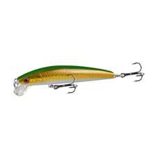 8pcs Floating Minnow Lures With Built-In Rattles, Short Lip, 9.5cm/8.5g Bionic White Striped Bait For Bass And Amur Carp, Outdoor Fishing Supplies - Multicolor - View 5
