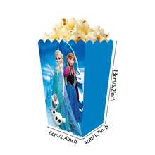 12/16/24pcs Princess Out Popcorn Box,Princess Theme Candy Boxes, Snacks Boxs,Gifts Treats Boxs,Princess Birthday Party Supplies,Princess Candy Boxes - Cartoon - View 3