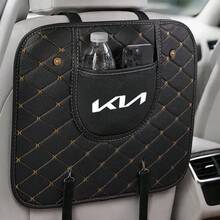 For Kia GT-Line Sportage Ceed Rio Picanto Sorento Soul Cerato Veng 1PC Car Seat Back Protector Pad Interior Auto Anti Kick Pads - A - View 3