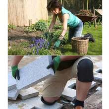 1 Pair Of Black Knee Pads With Thick EVA Foam Padding, Versatile Knee Pads For Gardening, Floor Laying, Mechanical Work, Cycling And Yoga - 1 Pair - View 6