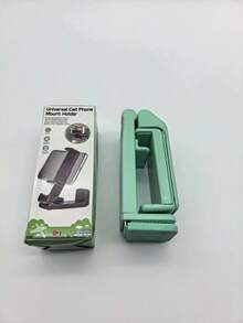 1pc Adjustable Airplane Phone Holder Clip - 360° Rotating Travel Phone Stand, Travel Essential, Holiday Essential, Suitable For Table Tray, Portable And Durable, Phone Accessory - Multicolor - View 12
