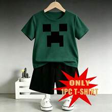 Tween Boys T-Shirts - Green - View 2