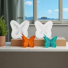 DIY Large & Small 3D Double Layer Butterfly Silicone Mold, Handmade Jewelry Resin Silicone Mold - Butterfly - View 1