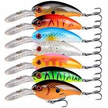 10cm 14g Rock & Roll Crank Lure, Realistic Hard Bait Fishing Tackle - Multicolor - View 7