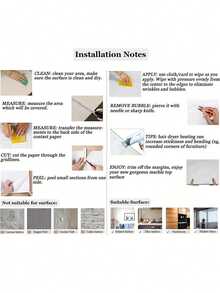 Self-Adhesive Scratch-Resistant Wallpaper, Easy-To-Clean Furniture Renovation Film, Suitable For Wardrobes, Cabinets, Countertops, Tables And Doors - Furniture Decals - View 11