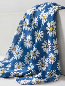 1pc Fresh Daisy Floral Series Fabric, Sewing Decorative Fabric DIY Patchwork Handmade Sewing Material, Pre-Cut Patchwork, Suitable For Quilting DIY And Beginners, Applicable For Handmade Sewing And Patchwork Decorative Material - Multicolor - View 10