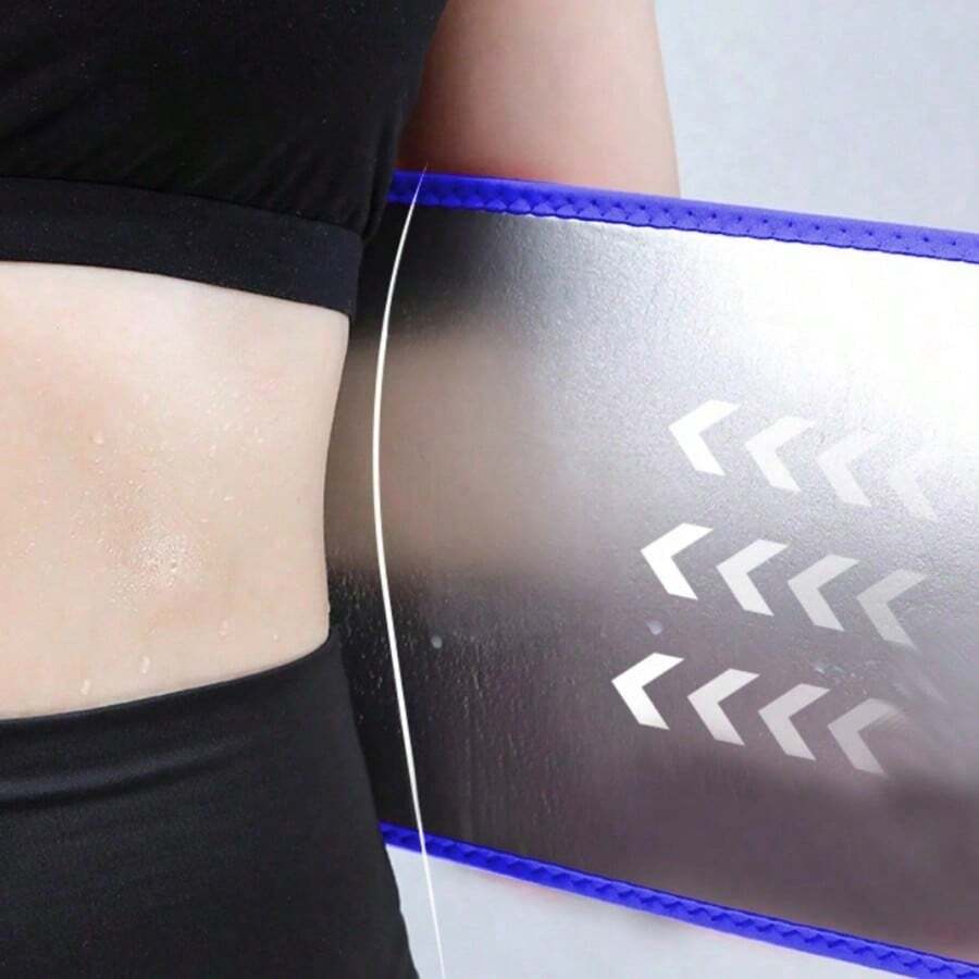 Silver Ion Waist Trimmer, Sweat-Absorbing Belt, Yoga Running Training Waist Belt, Unisex - Multicolor - View 1