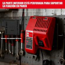 Cargador Rápido Para Milwaukee M14/m18 Baterías 14v A 18v - Tipo de Enchufe A USA (110-127V) - Ver 6