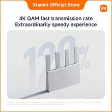 Router BE3600 UK Version – Dual Band WiFi 7 Wireless Router With 2.5G WAN/LAN Port 3600Mbps Speed 4 High-Gain Antennas WPA3 Encryption Mesh Support MiWiFi ROM Xiaomi Home App Control AX/BE Standard For Home Use - Black - View 6