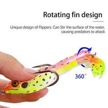 Portable Telescopic Fishing Rod With Rotating Reel Full Fishing Tackle Set, Includes Realistic Frog Lure, Metal VIB Hard Bait, Storage Bag, Easy Assembly, Suitable For Beginner Fishing, Applicable To Lakes, Rivers, Shore Fishing - Set - View 9