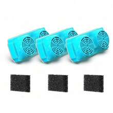3pcs/6pcs/12pcs Pet Water Fountain Filter Cartridge Accessories, Compatible With 108oz 3.2L Pet Water Fountain, Pet Water Fountain Replacement Filter, Cat Water Fountain Filter - Multicolor - View 12