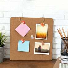 10/15/20pcs Random Animal Pattern Push Pins, Cute Creative Photo Wall Fixing Large Head Pins, Office Supplies - Multicolor - View 6