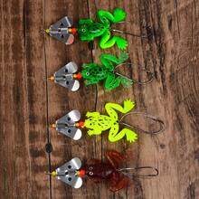 4pcs/Set Anti-Scratch Soft Frog Lure - Multicolor - View 7