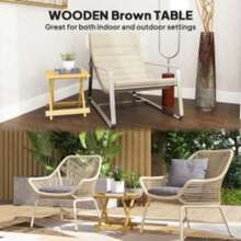 Wooden Foldable Outdoor Coffee Table - T0001-01-13512 - View 10