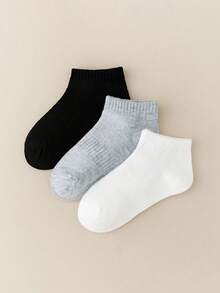 15 Pairs Kids Mesh Socks, Thin Breathable Mesh Design, Ribbed Cuff Not Tight On Baby's Ankles - Multicolor - View 3