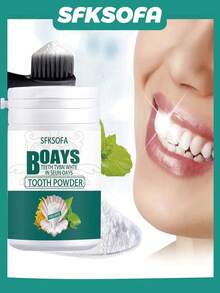 Polvo dental de limpieza suave, polvo de cuidado oral suave diario - Multicolor - Ver 8