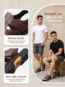 Men Sandals - Brown - View 8