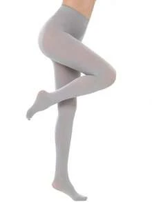 Women's Soft Opaque Tights, Stretch Full Foot Pantyhose, One Size XS-XXL, Multi-Color Hosiery For Office, Casual & Date Looks - Multicolor - View 20
