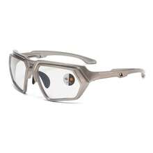 1 Pair Asymmetrical Large Frame Photochromic Glasses For Running, Hiking, Cycling - Multicolor - View 2