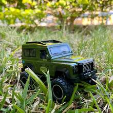 Off-Road Scale Model Toy Truck With Lights And Sound - Olive Green - View 1