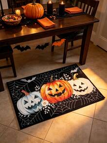 Area Rugs & Sets - Pumpkin Spider Web - View 6