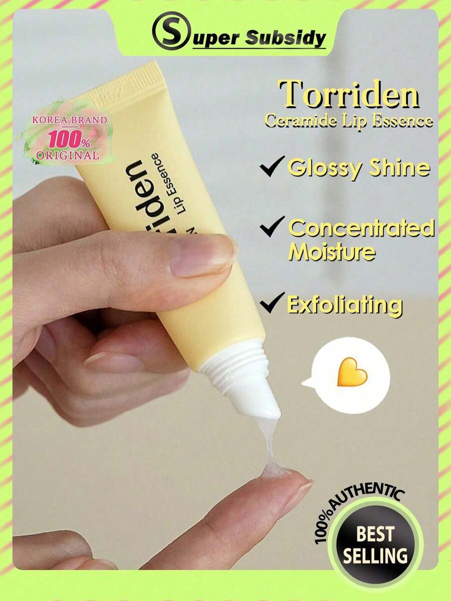 Torriden 神經醯胺護唇精華 11ml，舒緩保濕，長效水潤，不黏膩輕盈，適合日常使用，K-Beauty 韓系彩妝，禮品