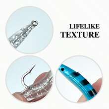 Fishing Soft Baits Multi-Color Options, Multi-Piece Set Lure Fishing Bait, Realistic Loach Shape And Swimming Action, Slow Sinking, Suitable For Boat And Shore Fishing - Multicolor - View 4
