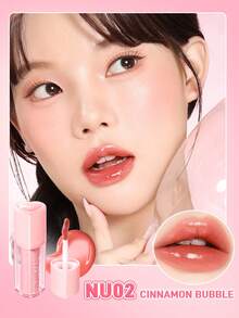 PINKFLASH Lip Tint Is Hydrating And Long-Lasting, Waterproof And Smudge-Proof With Bright, Vivid Shades. It Resists Fading And Transfer. Ideal For Gen Z And Y2K Lovers For Parties And Dates, It's Also A Perfect Portable Gift For Birthdays And M - #NU02 - View 12