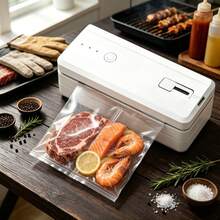 Portable Sealing Machine, 1300mAh Battery, USB Rechargeable, Quick Sealing, Ideal For Resealing Snacks And Plastic Bags To Keep Food Fresh, Perfect For Kitchen Use, Mini Food Storage Sealer, Great For Holiday And Birthday Gifts - Multicolor - View 2
