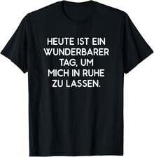 Lokale lager,marque,Lass Mich In Ruhe GEH Mir Nicht Auf Die Nerven Camiseta Decorativa Divertida - Negro - Ver 1