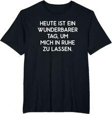 Lokale lager,marque,Lass Mich In Ruhe GEH Mir Nicht Auf Die Nerven Camiseta Decorativa Divertida - Negro - Ver 4