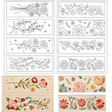 Water-Soluble Embroidery Stabilizer, Funny Themed Embroidery Stickers And Needlework Paper With Pre-Printed Patterns, Suitable For Sewing Hobbyists And Beginners - A - View 18