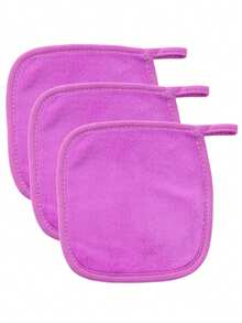 Slouchy Person Water-Free Flannel Makeup Removal Towel, 7 Colors, Thickened With Hanging Hook, Face Cleansing And Makeup Removal Cloth - Multicolor - View 13