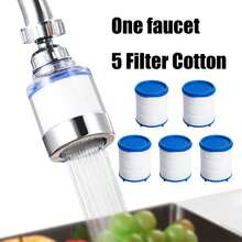 1 buah Filter Keran Kamar Mandi, Filter Keran, Pemurni Filter Keran Putar, Filter Air Wastafel Dapur untuk Menghilangkan Klorin, Fluorida, Logam Berat, dan Air Sadah dari Dapur dan Kamar Mandi Rumah - Filter Aerator - View 9