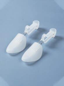 2pcs Adjustable Length Shoe Trees, Plastic Shoe Shapers, Shoe Support Racks, Suitable For Travel - Multiple Styles - View 8