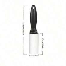 1/2/3/4pcs Mini Portable Reusable Lint Roller, Portable Hair Remover, Detachable Design, Sticky Roller Brush, For Removing Lint, Pet Hair, Dust From Clothes, Carpets, Travel Size, 30 Sheets Mini Lint Paper - A - View 2