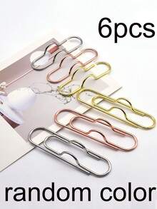 1/3/6PCS Creative Pen Clip Notebook Pen Insert Office Stationery Accessories For Convenient Carrying Pen Holder Pen Buckle Multi Functional Paper Clip, Learning Supplies - A - View 10