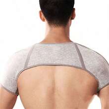 Adjustable Shoulder Straps With Ergonomic Design, Providing Comfortable And Stable Shoulder Support, Suitable For Sports And Fitness, Offering Protection For Both Left And Right Shoulders - Grey - View 6