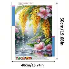 Kit de Pintura de Diamantes - Paisaje Natural, Granja de Animales, Tema de Pintura Famosa Creativa Imagen DIY 5D de Taladro Completo, Adecuado para Decoración del Hogar y Decoración de Pared, Opción Perfecta para Fiestas de Vacaciones y Diversas Ocasiones Festivas - Conjuntos - Ver 10