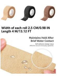4M/13ft Desk & Chair Leg Covers, Furniture Pads, Non-Slip Protectors For Hardwood Floors, Noise Reduction, 1 Roll - Multicolor - View 7