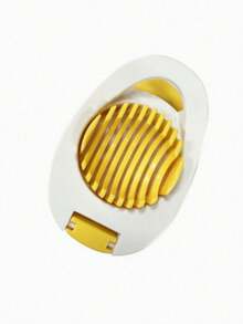 Egg Slicer, Multi-Function Egg Slicer, Kitchen Accessories, Fruit Salad Slicer, Kitchen Gadget, Egg Slicing Tool, Creative Kitchen Tool; Suitable For Slicing Hard-Boiled Eggs, Strawberries, Ham, Fruits And More - Multicolor - View 6